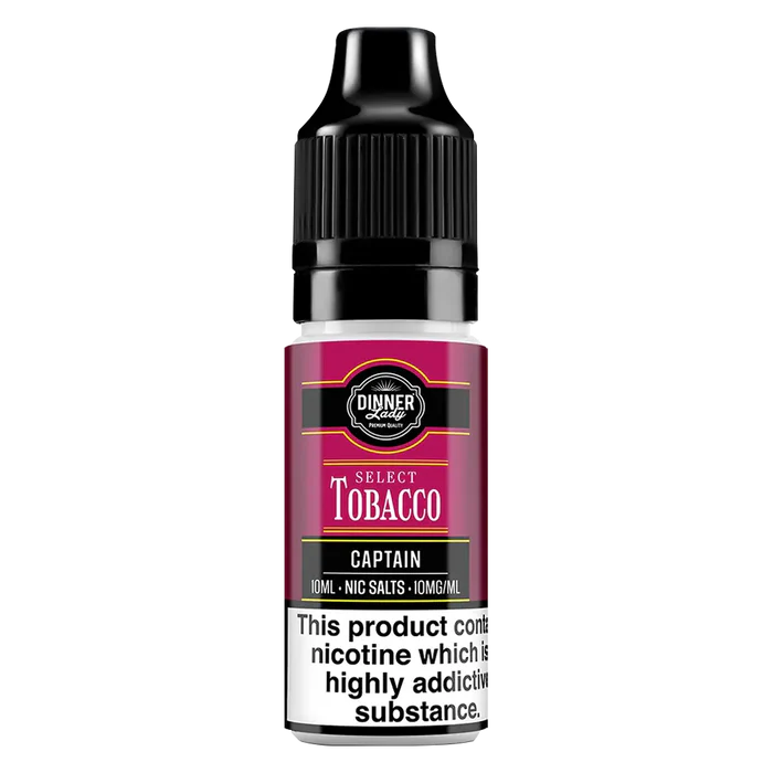 Dinner Lady Select Tobacco Captain Nic Salt