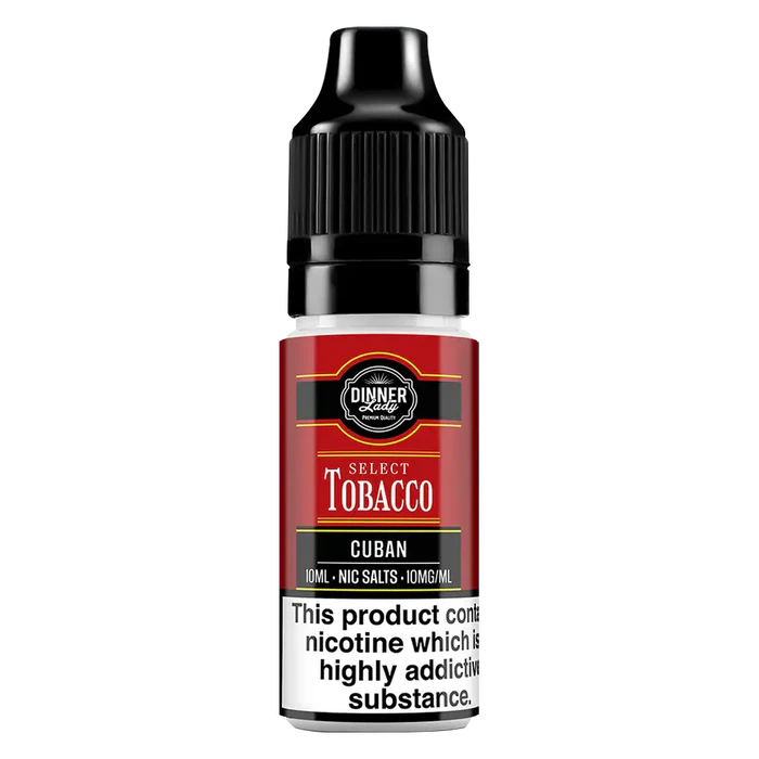 Dinner Lady Select Tobacco Cuban Nic Salt