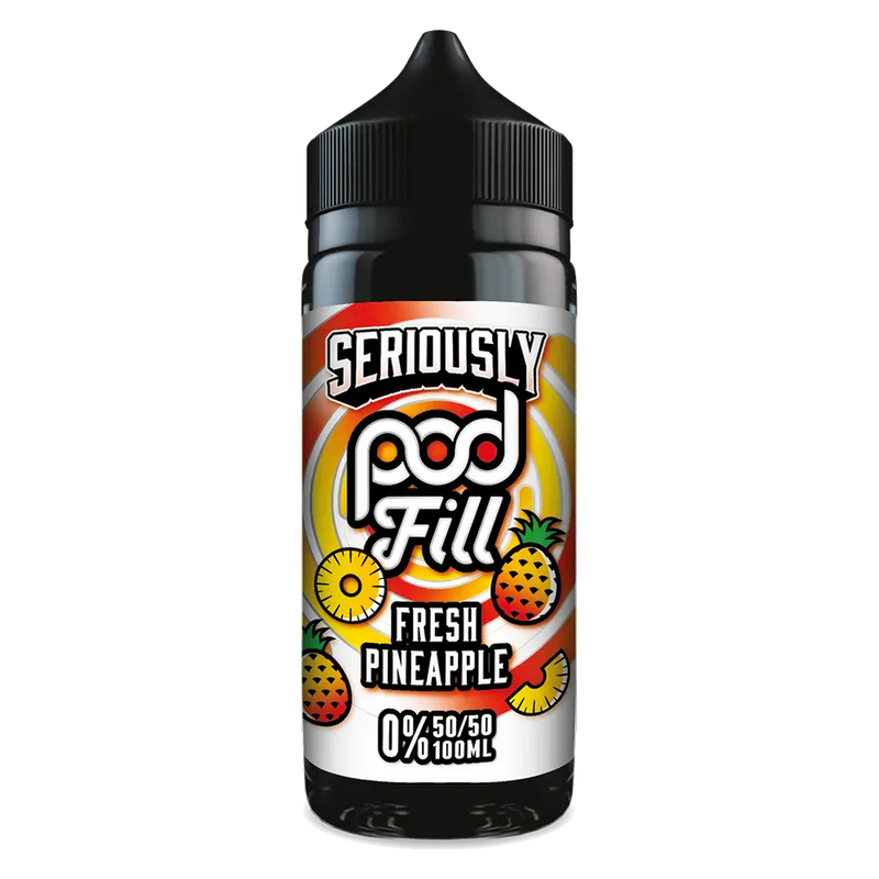 Seriously Pod Fill by Doozy Vape Fresh Pineapple 100ml Shortfill Eliquid