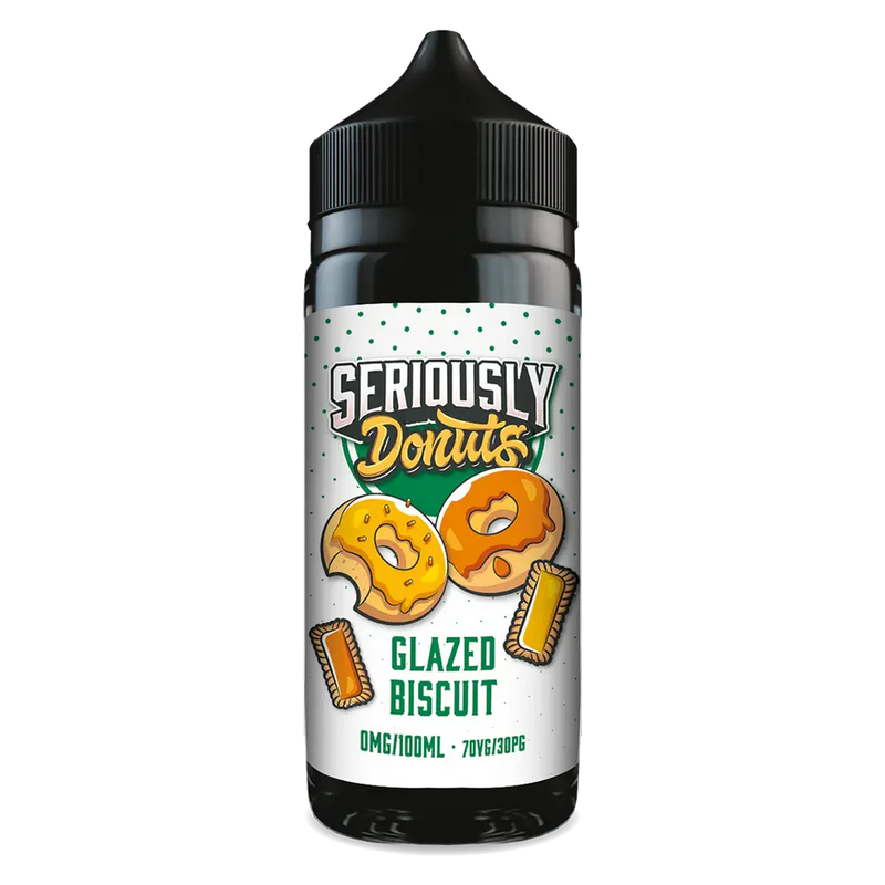 Seriously Donuts by Doozy Glazed Biscuit 100ml Shortfill E-Liquid