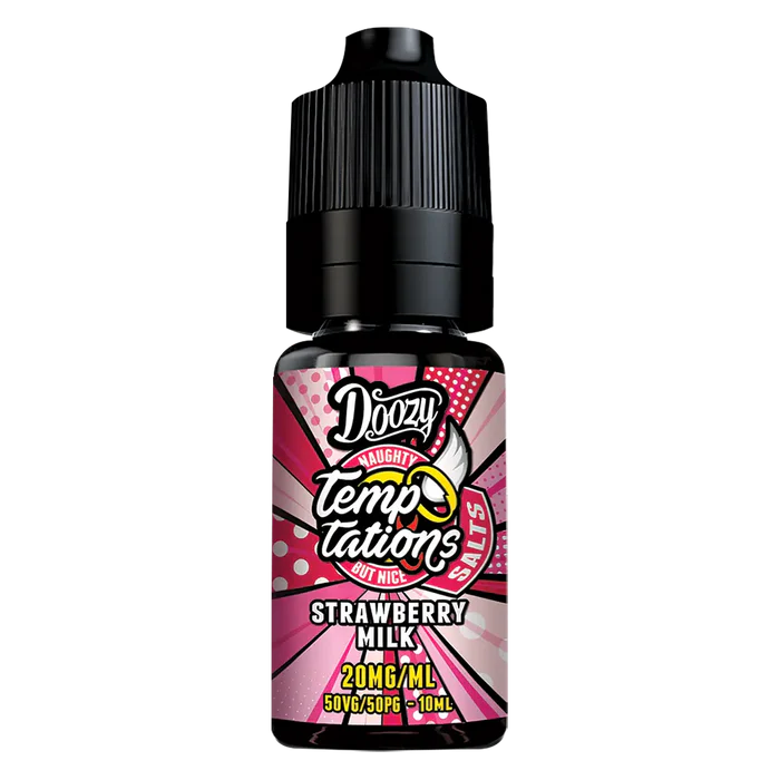 Doozy Temptations Strawberry Milk Nic Salt E-Liquid