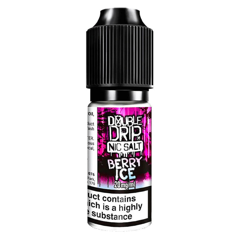 Double Drip E-Liquid Berry Ice Nic Salts 10ml