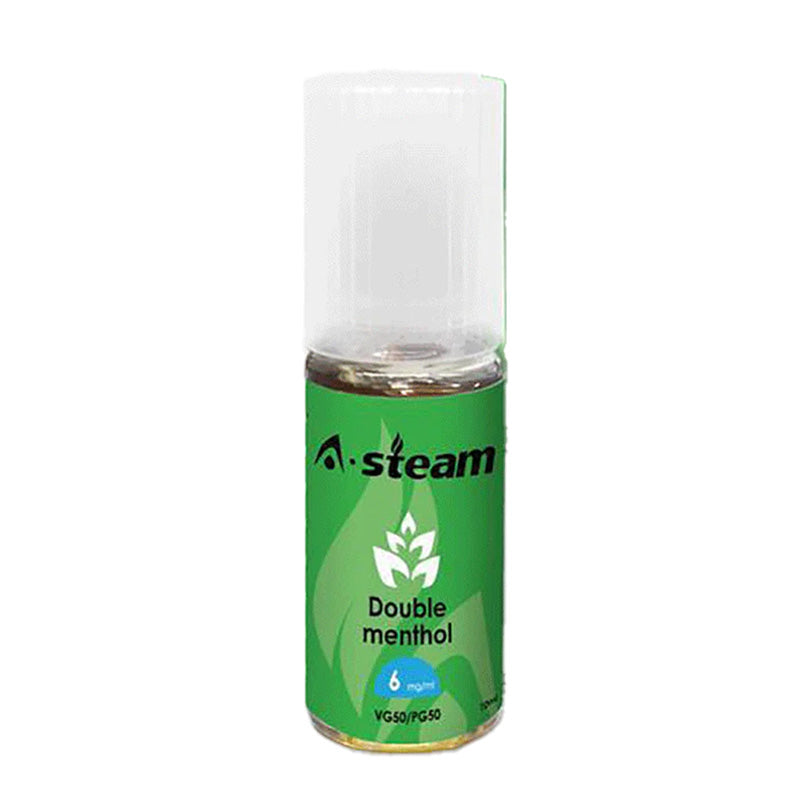 Double menthol A Steam 10ml 50/50 Nic Salt Vape Juice - Vape Sites