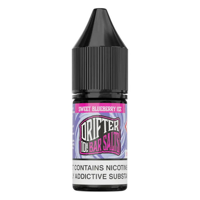 Drifter Bar Salts Sweet Blueberry Ice Nic Salt E-Liquid