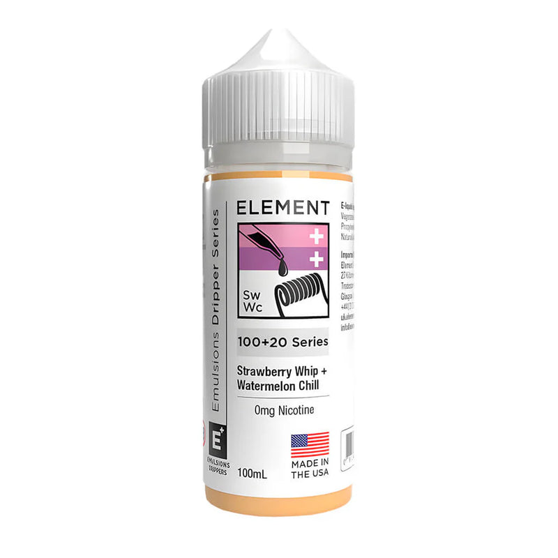 Element Strawberry Whip Watermelon Chill 100ml Vape Juice