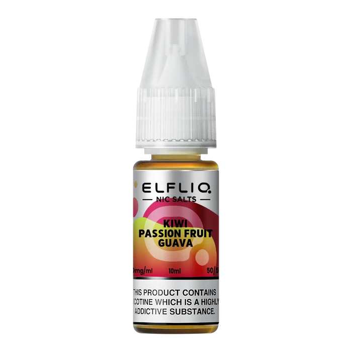 Elf Bar ElfLiq Kiwi Passion Fruit Guava Nic Salt Vape Juice