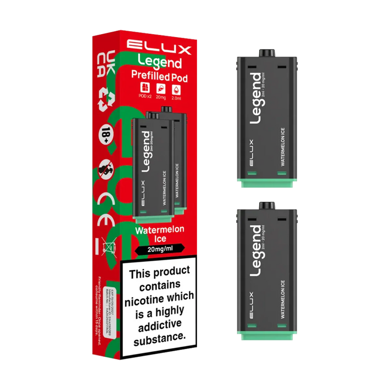 Elux Legend 1500 2-in-1 Replacement/Refill Pods