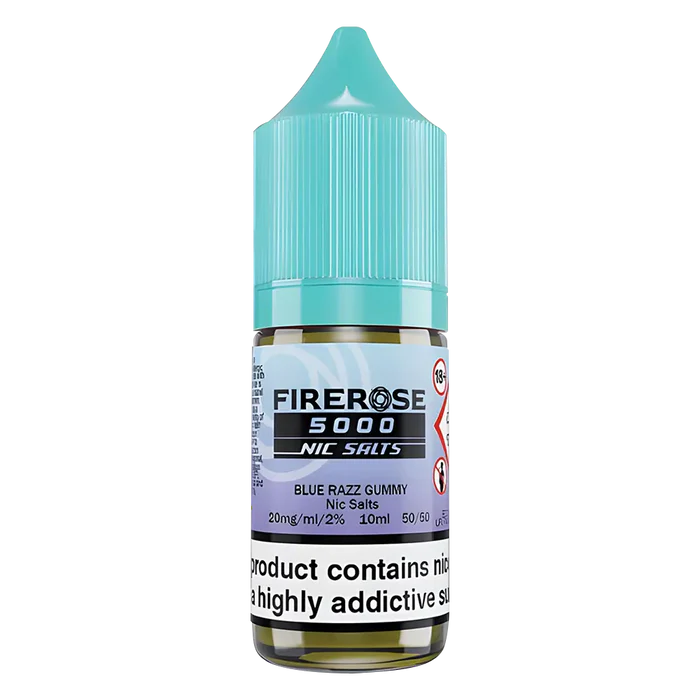 Blue Razz Gummy Elux Firerose 5000 Nic Salt Vape Juice
