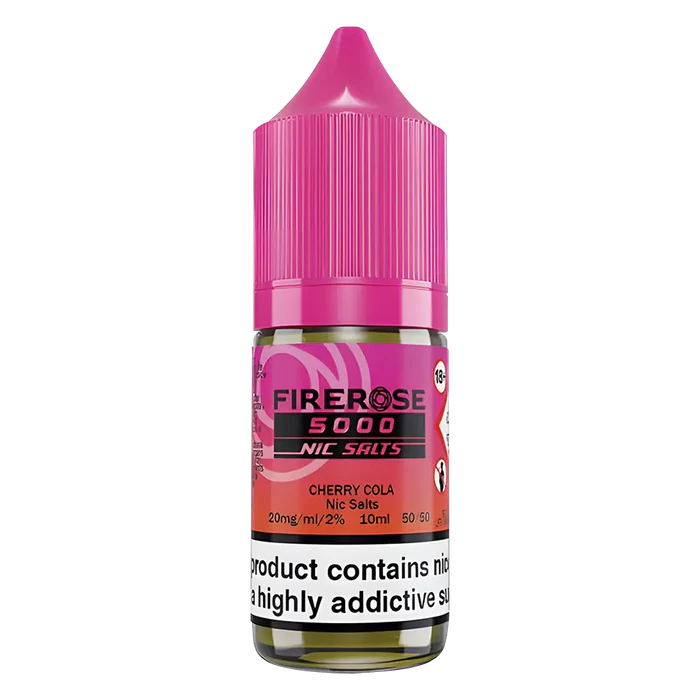 Cherry Cola Elux Firerose 5000 Nic Salt Vape Juice