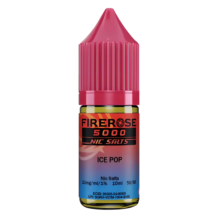 Ice Pop Elux Firerose 5000 Nic Salt Vape Juice