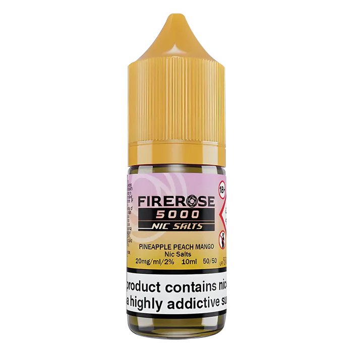 Pineapple Peach Mango Elux Firerose 5000 Nic Salt Vape Juice