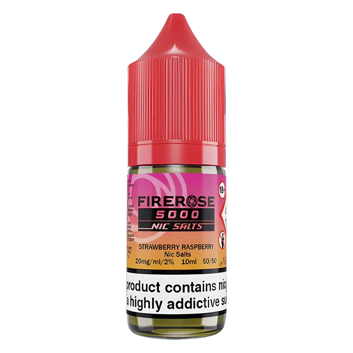 Strawberry Raspberry Elux Firerose 5000 Nic Salt Vape Juice