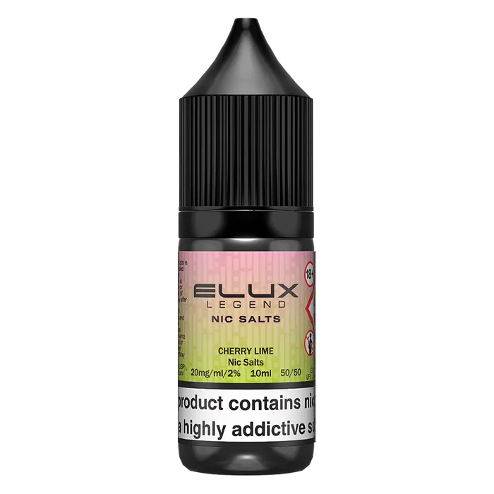 Cherry Lime Elux Legend Nic Salt Vape Juice