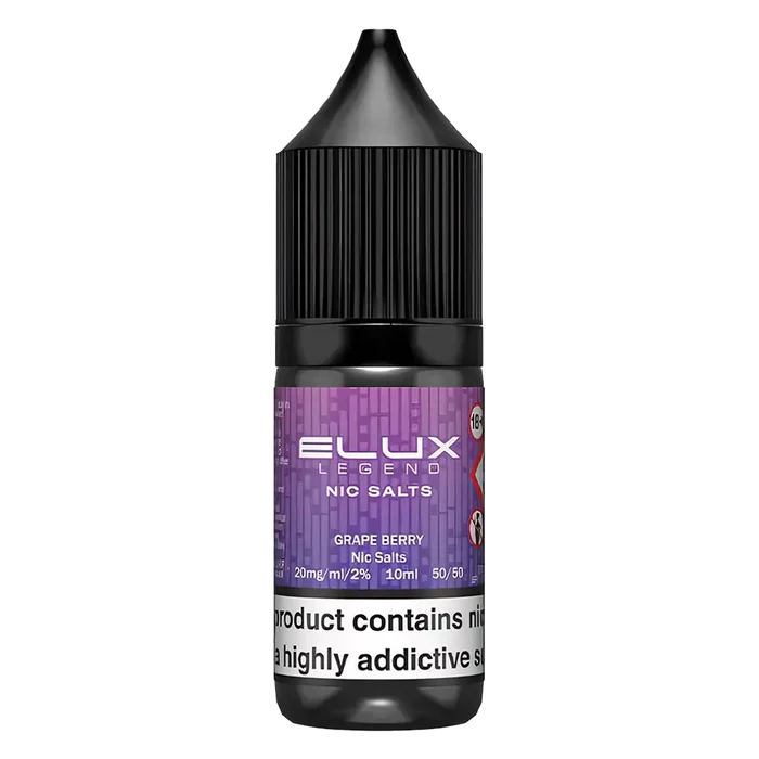 Grape Elux Legend Nic Salt Vape Juice