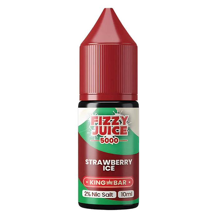 Fizzy Juice 5000 Strawberry Ice Nic Salts 10ml
