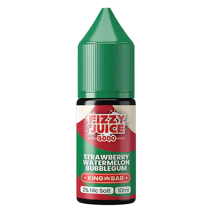 Fizzy Juice 5000 Strawberry Watermelon Bubblegum Nic Salts 10ml