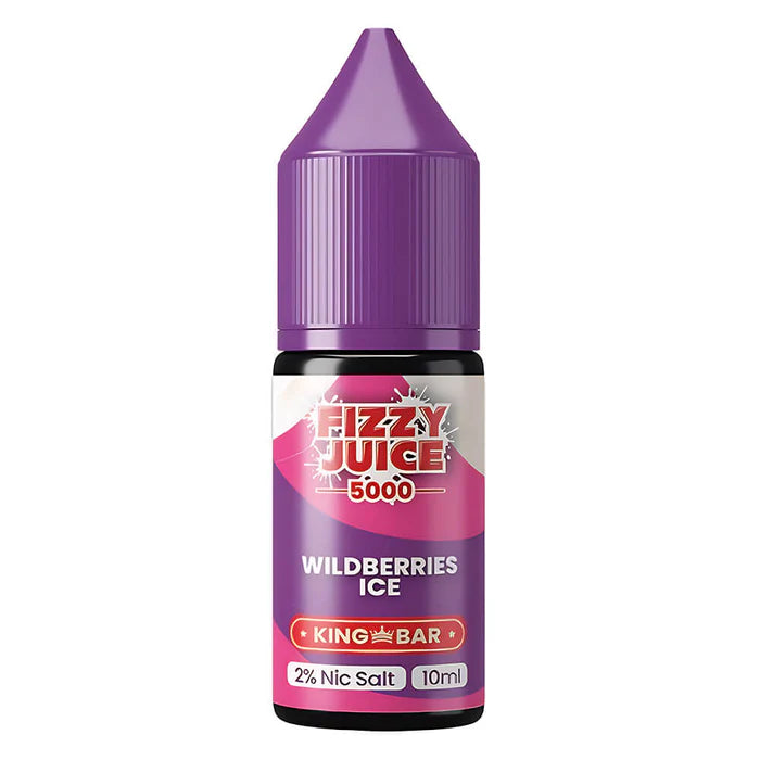 Fizzy Juice 5000 Wildberries Ice Nic Salts 10ml