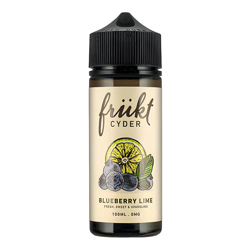 Frukt Cyder Blueberry Lime Vape Juice 100ml