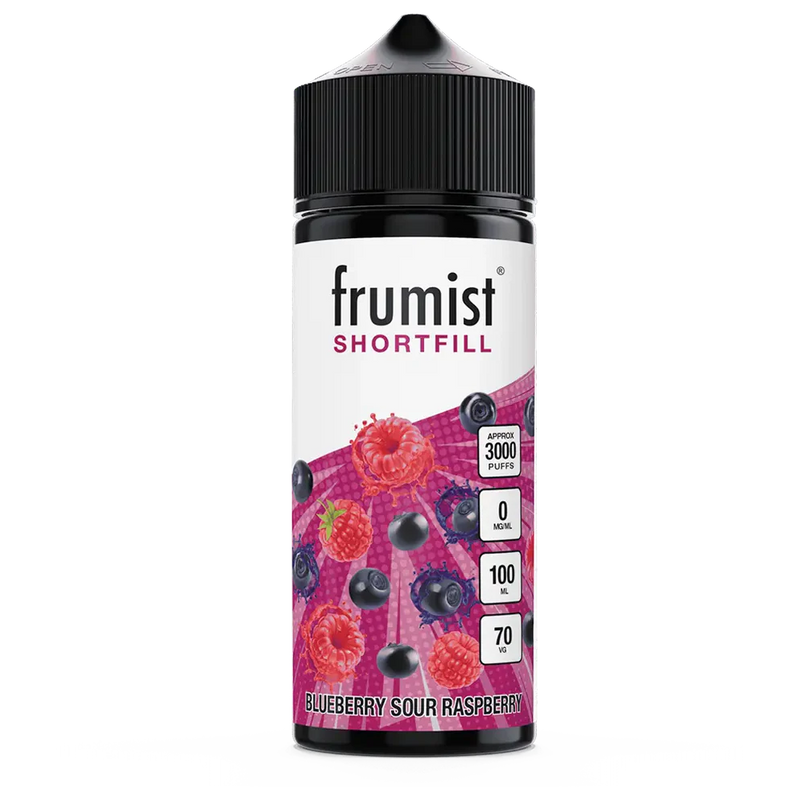 Frumist Blueberry Sour Raspberry 100ml Shortfill E-Liquid