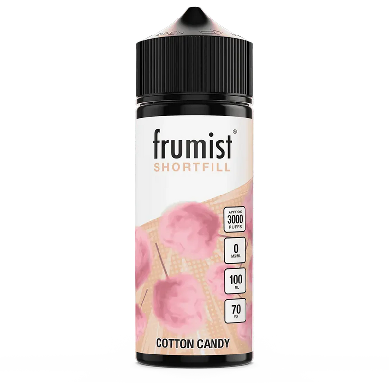 Frumist Cotton Candy 100ml Shortfill E-Liquid