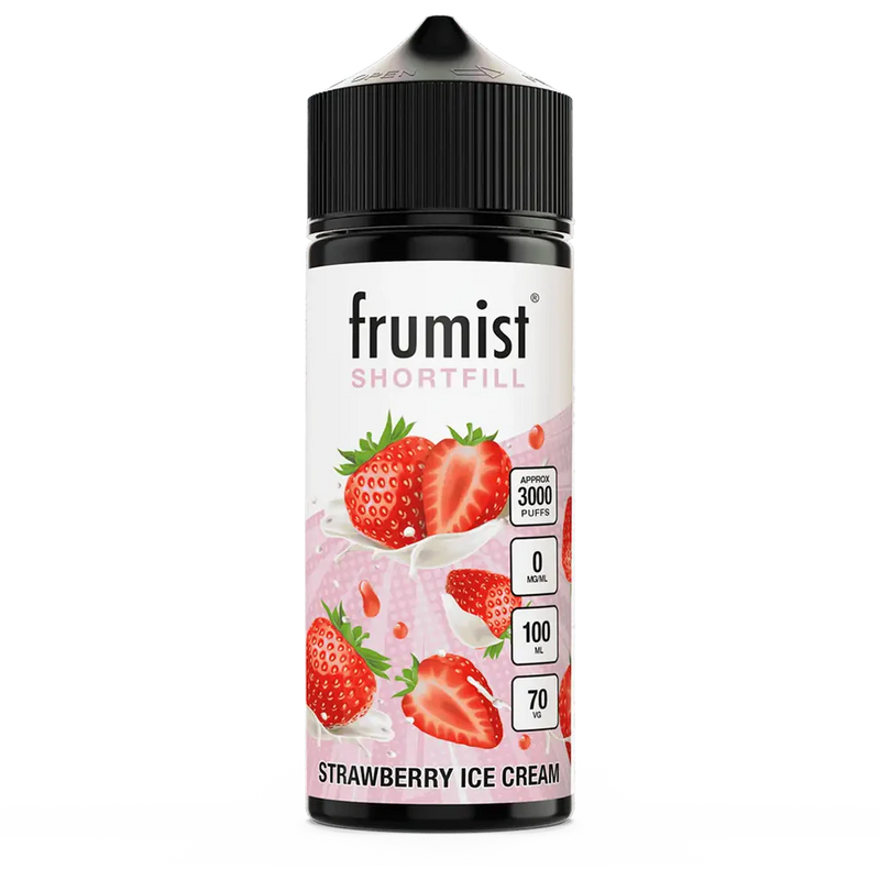 Frumist Strawberry Ice Cream 100ml Shortfill E-Liquid