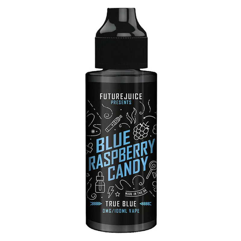 Blue Raspberry Candy 100ml Shortfill E-Liquid by Future Juice