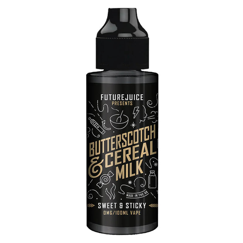 Butterscotch Cereal Milk 100ml Shortfill E-Liquid by Future Juice