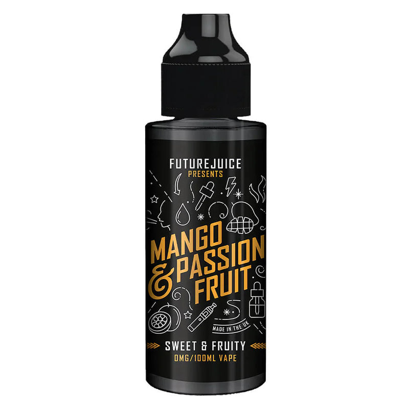Mango Passion Fruit 100ml Shortfill E-Liquid by Future Juice