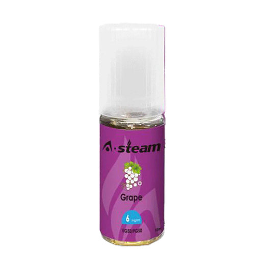 Grape A Steam 10ml 50/50 Nic Salt Vape Juice - Vape Sites