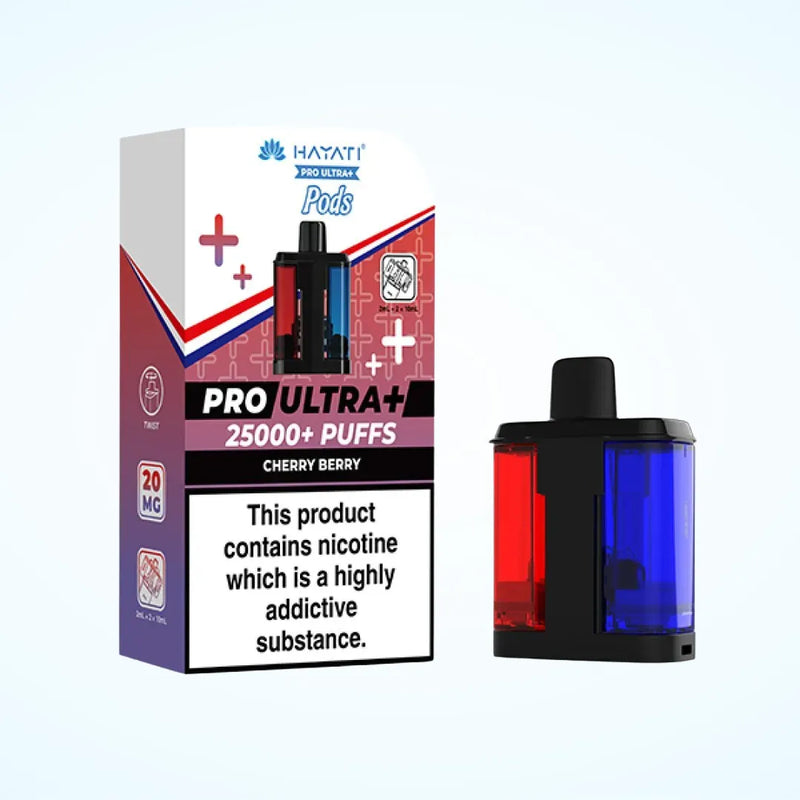 Hayati Pro Ultra Plus 25000 Refill/Replacement Pods - Starting From £6.75