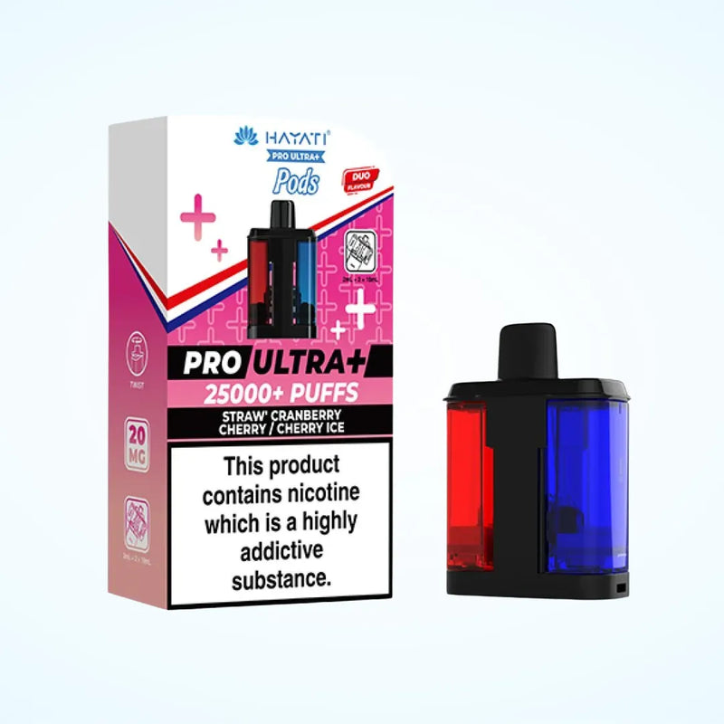 Hayati Pro Ultra Plus 25000 Refill/Replacement Pods - Starting From £6.75