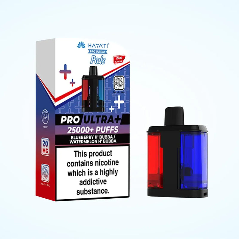 Hayati Pro Ultra Plus 25000 Refill/Replacement Pods - Starting From £6.75