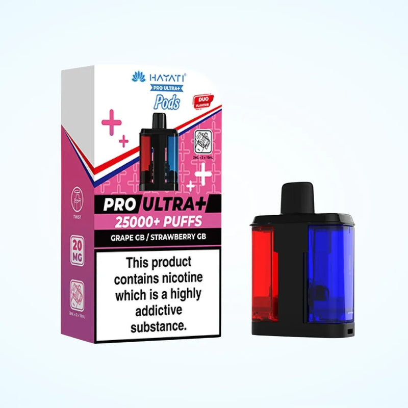 Hayati Pro Ultra Plus 25000 Refill/Replacement Pods - Starting From £6.75