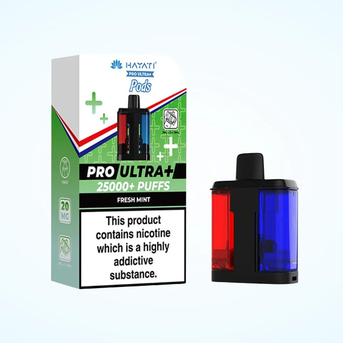 Hayati Pro Ultra Plus 25000 Refill/Replacement Pods - Starting From £6.75