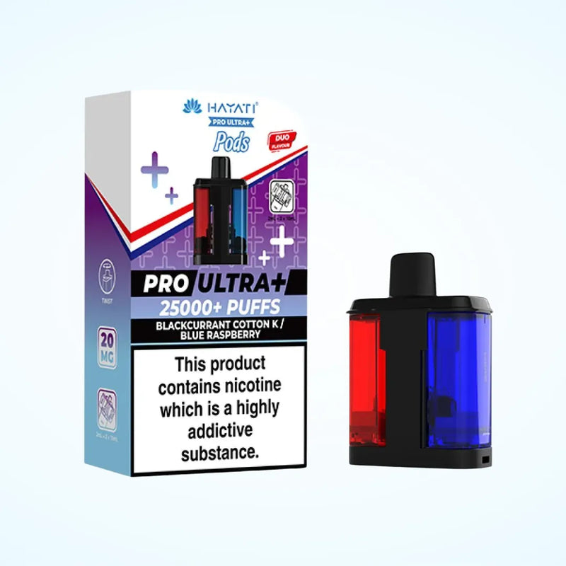 Hayati Pro Ultra Plus 25000 Refill/Replacement Pods - Starting From £6.75