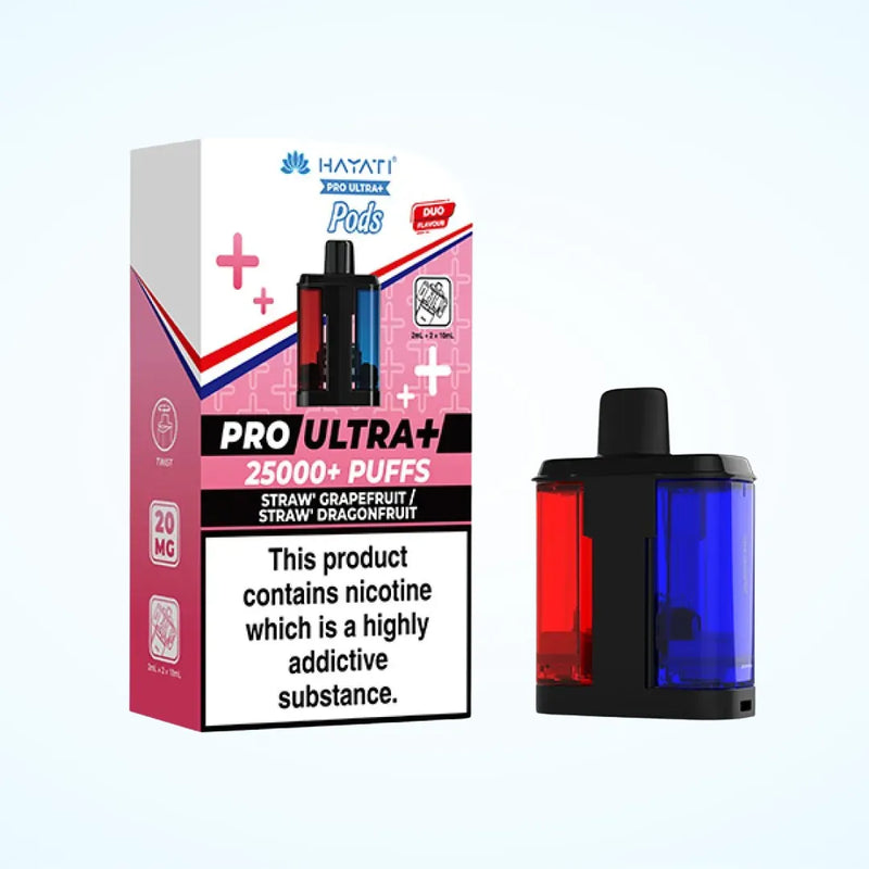 Hayati Pro Ultra Plus 25000 Refill/Replacement Pods - Starting From £6.75