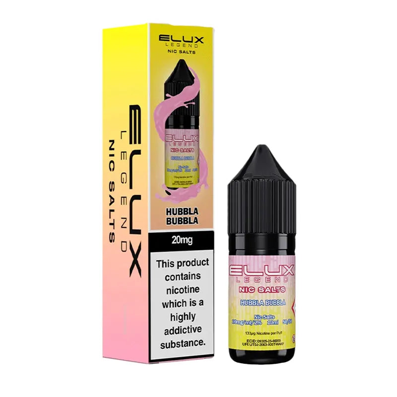 Elux Legend Hubbla Bubbla Nic Salt