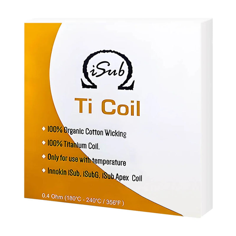 Innokin iSub Ti Coils 0.4 ohm 5pcs