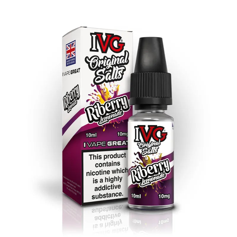 Riberry Lemonade IVG Original Salt Nic Salt