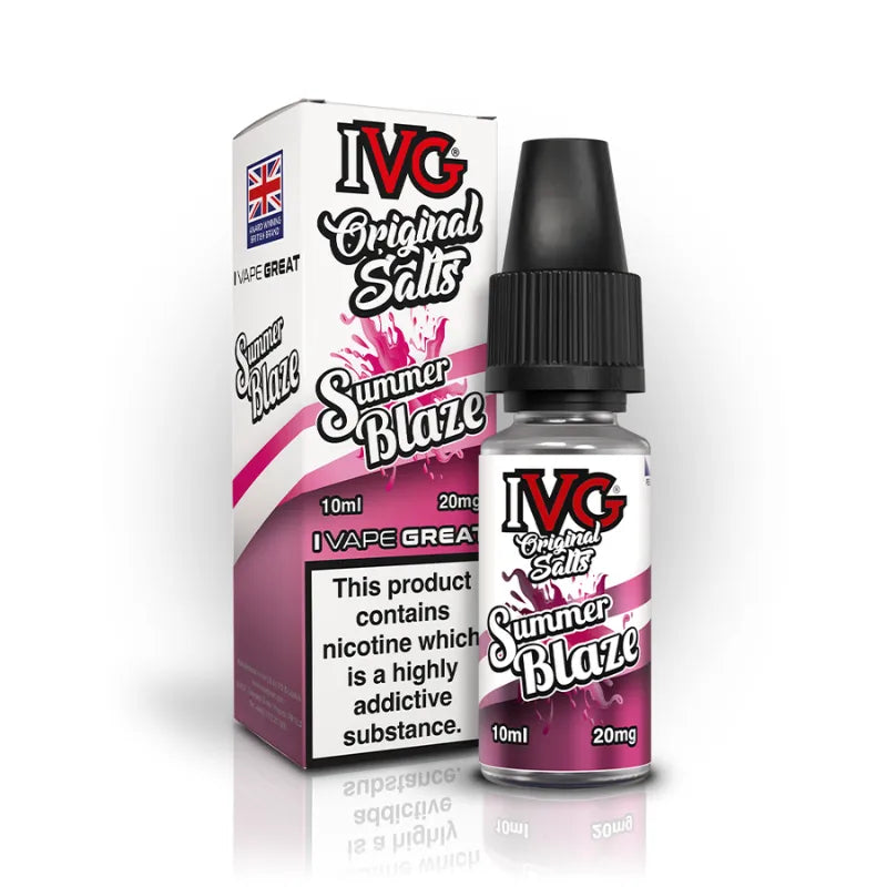 Summer Blaze IVG Original Salt  Nic Salt