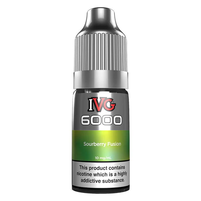 IVG 6000 Sourberry Fusion Nic Salt Vape Juice