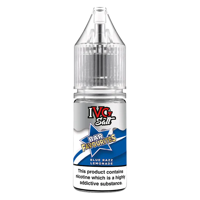 IVG Bar Favourites Blue Razz Lemonade Nic Salt Vape Juice