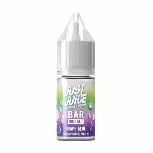 Just Juice Bar Grape Aloe Nic Salt Vape Juice