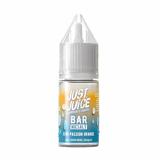 Just Juice Bar Kiwi Passion Orange Nic Salt Vape Juice