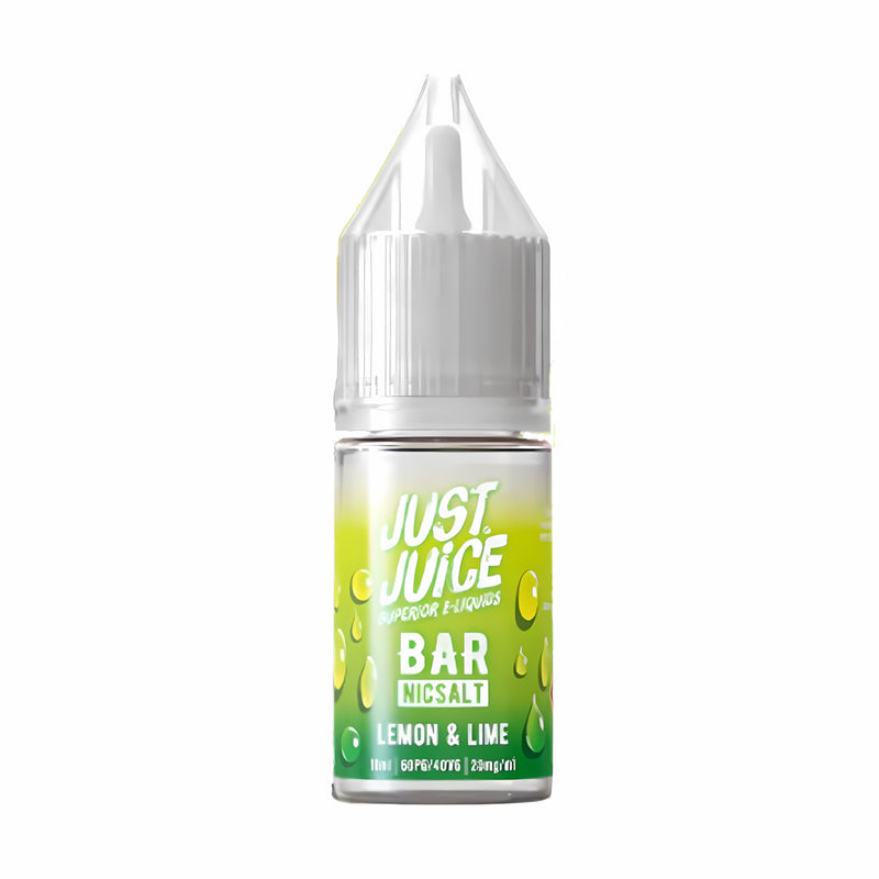 Just Juice Bar Lemon & Lime Nic Salt Vape Juice