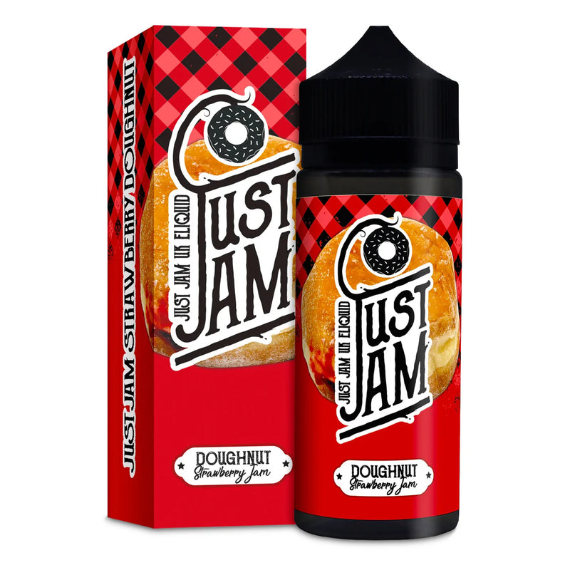 Just Jam Strawberry Doughnut 100ml Vape Juice