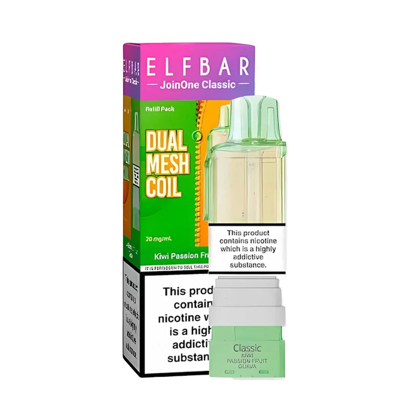 Kiwi Passion Fruit Elf Bar JoinOne Classic Pods