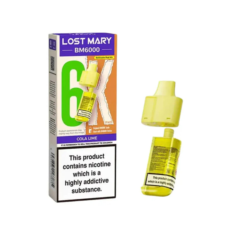 Lost Mary BM6000 Refill/Replacement Pod - Starting From £6.99