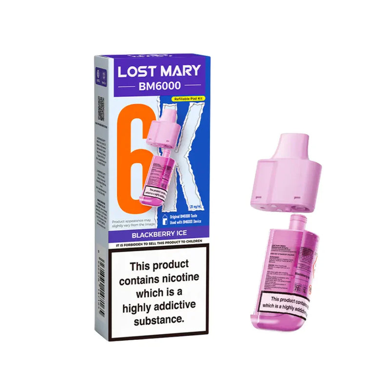 Lost Mary BM6000 Refill/Replacement Pod - Starting From £6.99