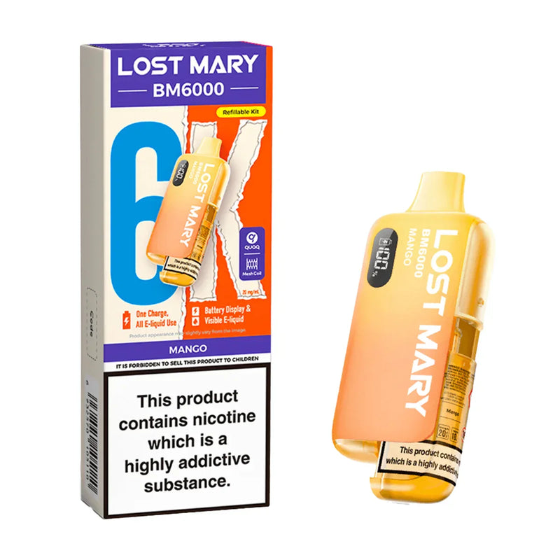 Mango Lost Mary BM6000 Prefilled Pod Kit